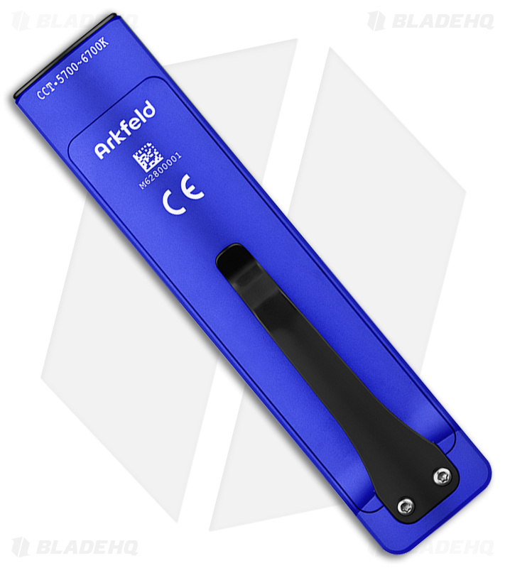 Olight Arkfeld Flashlight Blue Aluminum NW - Blade HQ