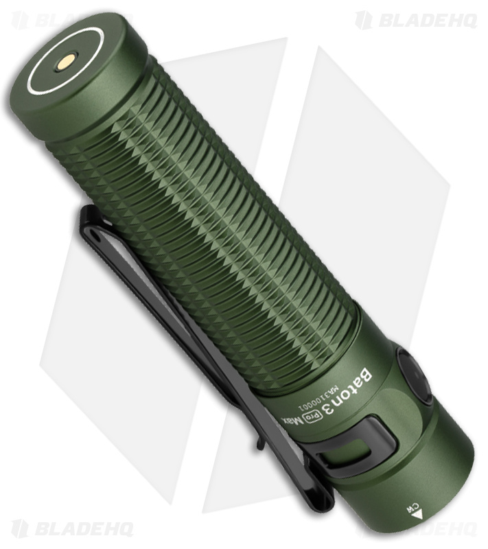 Olight Baton 3 Pro Max Flashlight OD Green Aluminum (2500