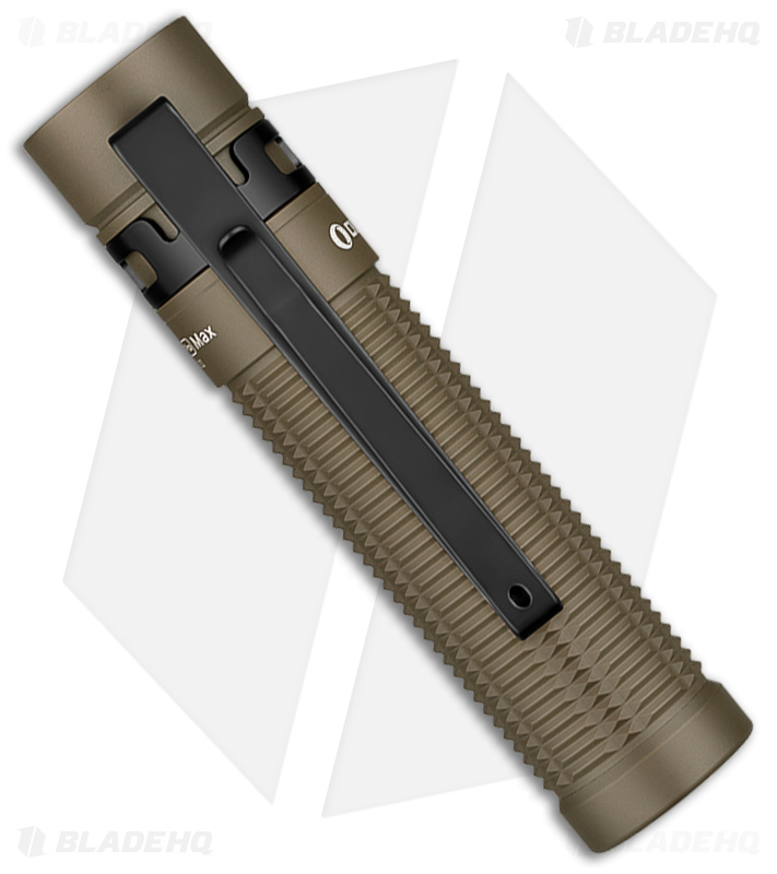 Olight Baton 3 Pro Max Magnesium Tan 2500 Lumens | Blade HQ Olight Baton 3 Pro Max Magnesium Tan 2500 Lumens | Blade HQ