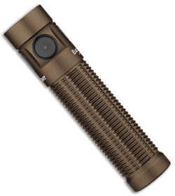 Olight Baton 3 Pro Rechargeable EDC Flashlight Desert Tan CW (1500 Lumens)