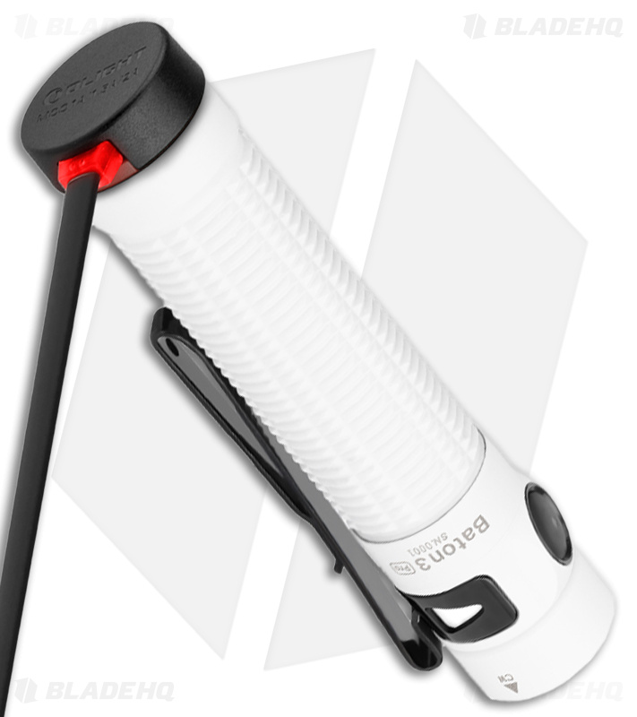 Olight 3 Pro Recharge Flashlight White -1500 Lmns - Blade HQ