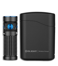 Olight Baton 4 Premium Edition Rechargeable Flashlight Black (1300 Lumens)