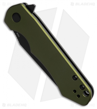 Olight Freeze Liner Lock Knife OD Green Aluminum(3.25" Black 154CM) 