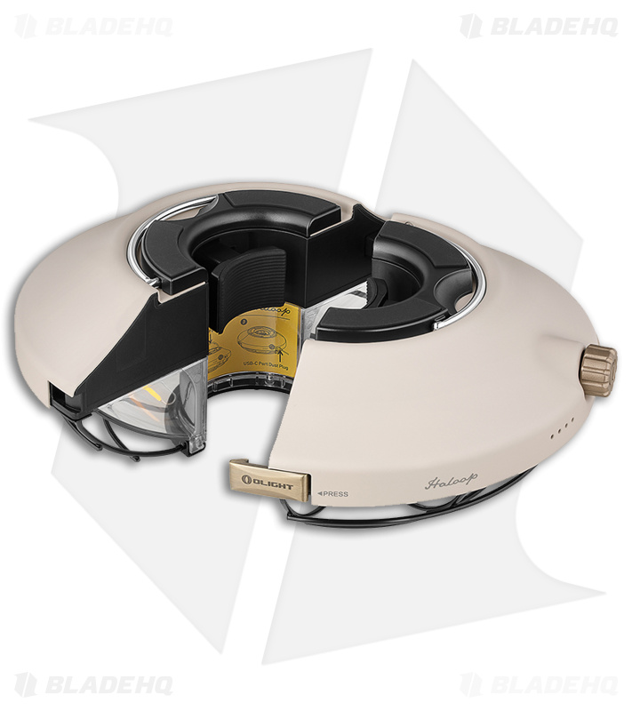 OLIGHT オーライト Haloop Pro クレイベージュ トライアル品 Olight Haloop Camping Light Clay Beige - Blade HQ