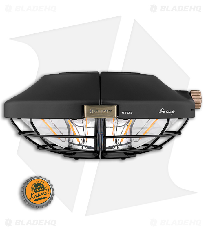 Olight Haloop Camping Light Black - Blade HQ