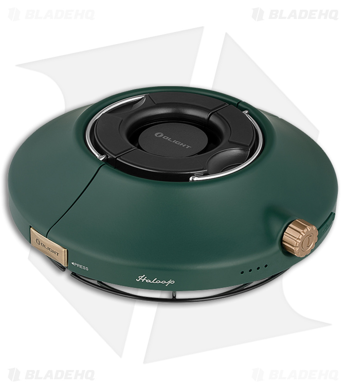 Olight Haloop Camping Light Forest Green - Blade HQ