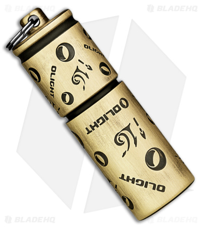 Olight i16 Rechargeable Brass Keychain Flashlight (180 Lumens)