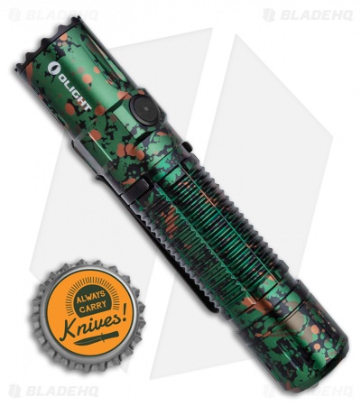 Olight M2R Pro  Warrior Camo Rechargeable Flashlight Cree XHP35 HI (1800 Lumens)