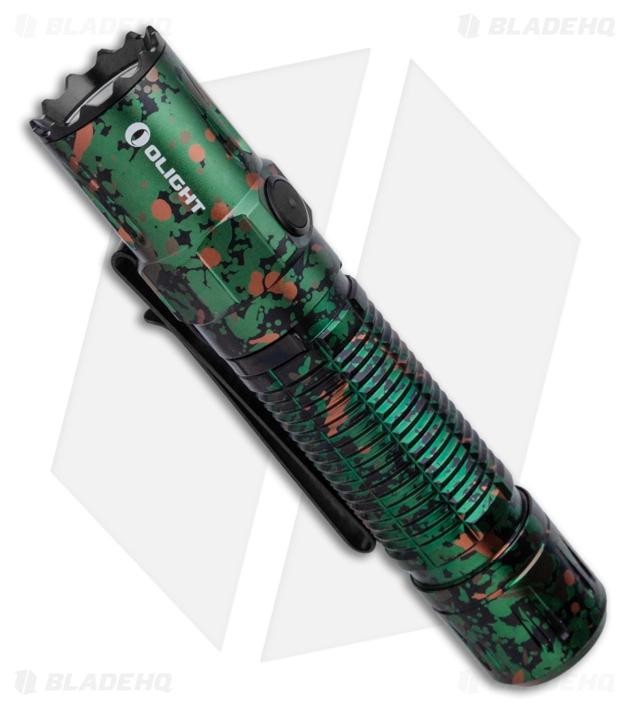 Olight M2R Pro  Warrior Camo Rechargeable Flashlight Cree XHP35 HI (1800 Lumens)