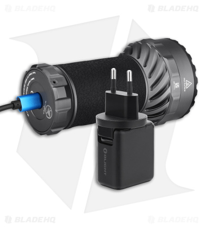 Olight Marauder 2 Flashlight Gunmetal Grey Aluminum (14,000 Lumens)