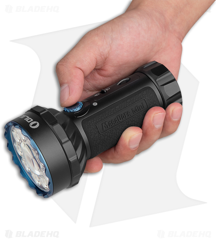 Olight Marauder Mini Flashlight Black - Blade HQ