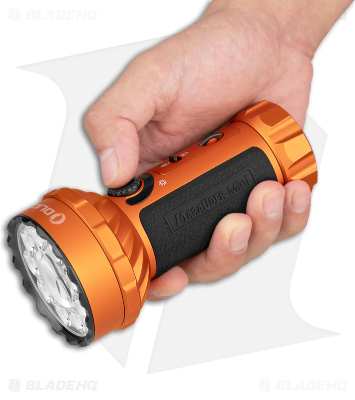 Olight Marauder Mini Flashlight Orange - Blade HQ