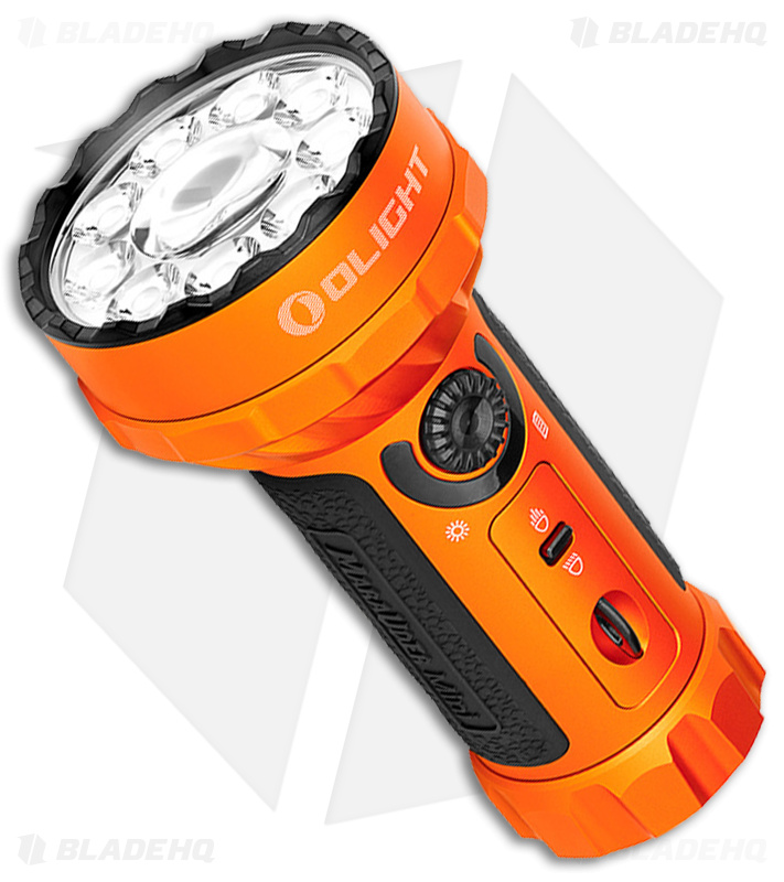 Olight Marauder Mini Flashlight Orange Aluminum (7000 Lumens) 