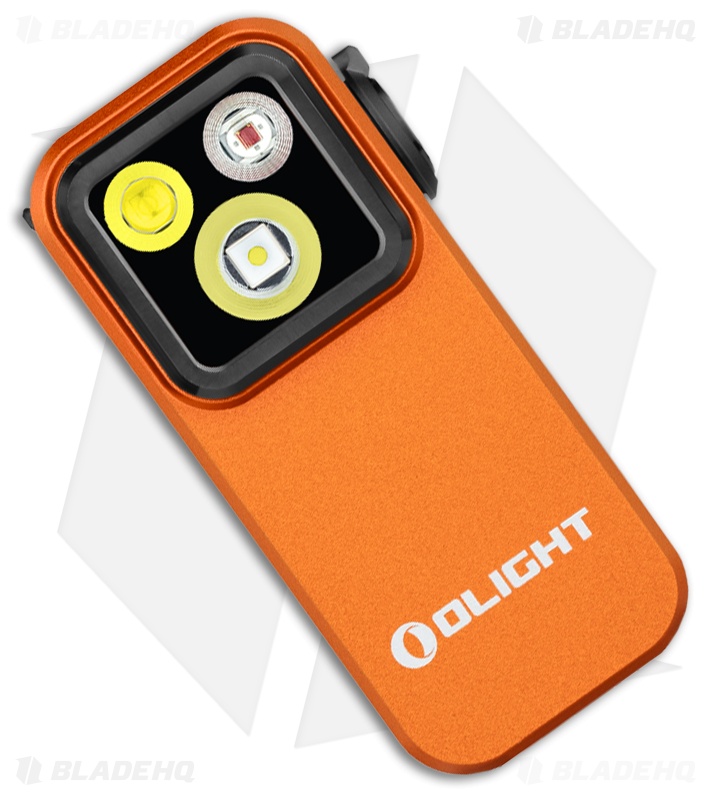 Olight Oclip Pro Clip Light Orange Aluminum (500 Lumens)