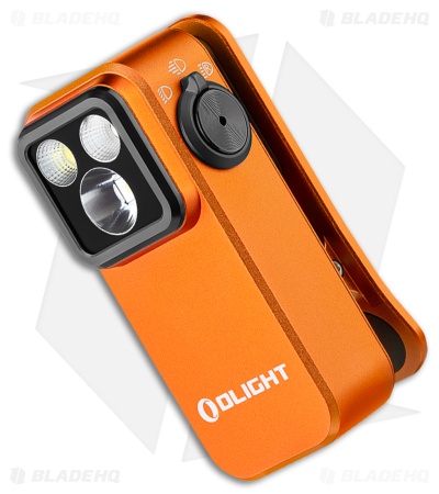 Olight Oclip Pro Clip Light Orange Aluminum (500 Lumens)
