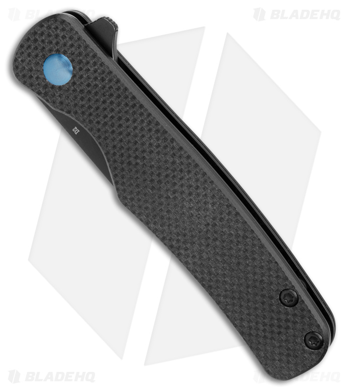 Olight Oknife Mini Chital Liner Lock Knife Black G-10 (2.75" Black D2)