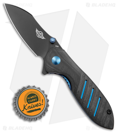 Olight Oknife Mini Drever Liner Lock Knife Black G-10 (2.5" Black)