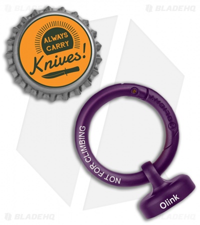 Olight Olink Flashlight Accessory Purple Aluminum