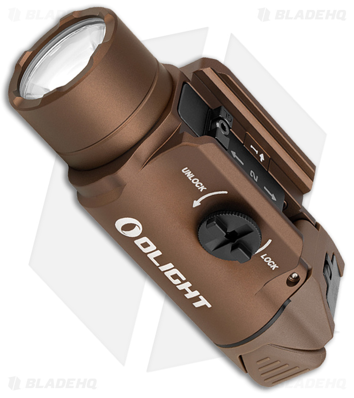 Olight PL-3 Valkyrie Tac Light Desert Tan - Blade HQ