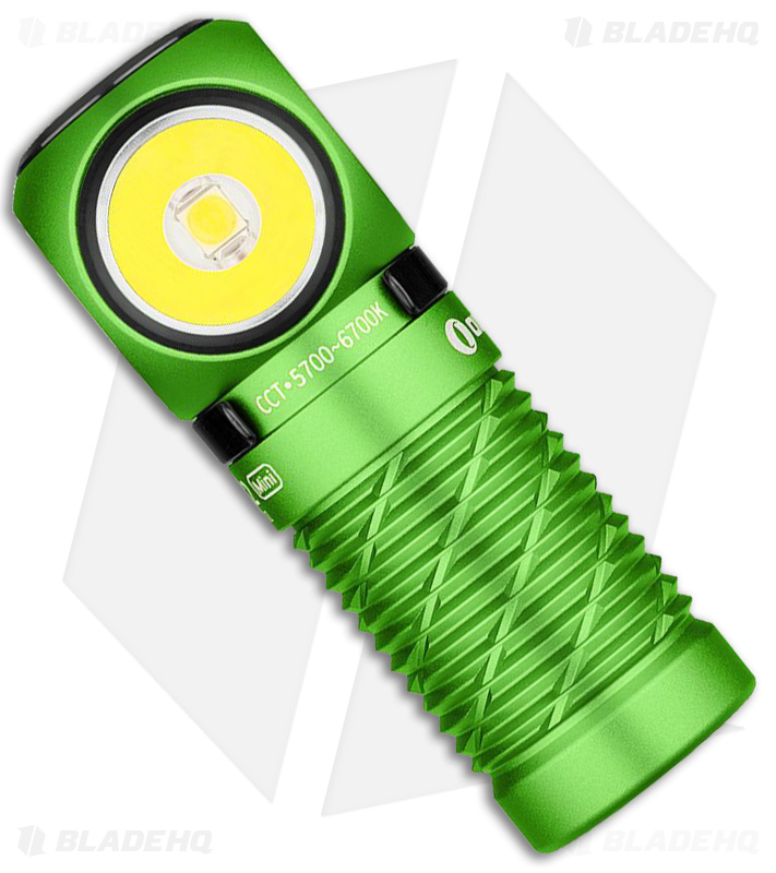 Olight Perun 2 Mini Flashlight Lime Green (1100) - Blade HQ