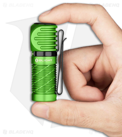 Olight Perun 2 Mini Rechargeable Flashlight Cool LED Lime Green (CW 1100 Lumens)