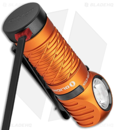 Olight Perun 2 Mini Rechargeable Flashlight Cool LED Orange (1100 Lumens)