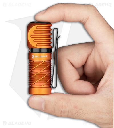 Olight Perun 2 Mini Rechargeable Flashlight Cool LED Orange (1100 Lumens)