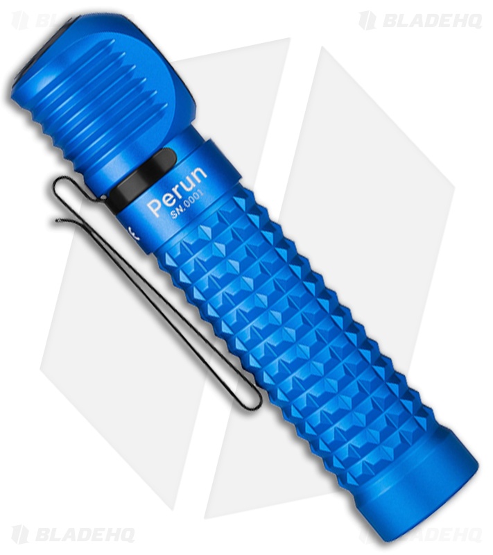 Olight Perun Recharchable Flashlight Cool LED Blue (2000 Lumens)