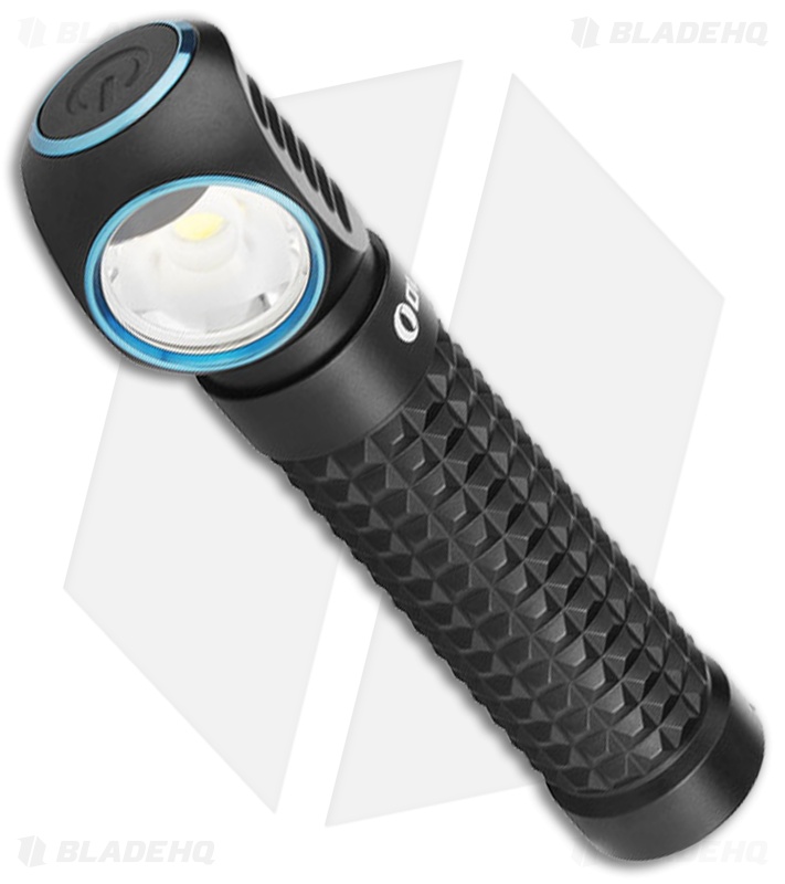 Olight Perun Rechargeable Flashlight Cool LED Black + Headband (2000 Lumens)