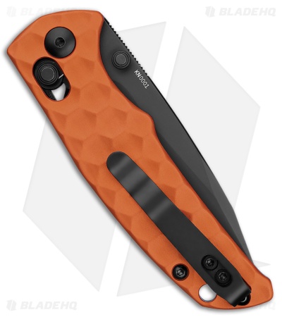 Olight Rubato 3 Crossbar Lock Knife Orange Aluminum (3" Black)