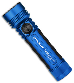 Olight Seeker 3 Pro Blue Rechargeable Flashlight (4200 Lumens)