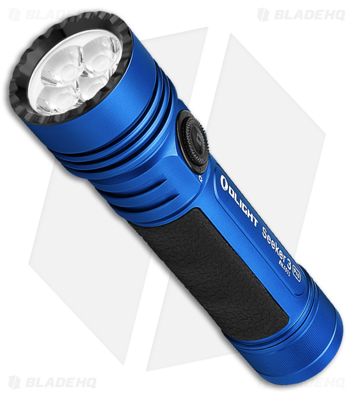 Olight Seeker 3 Pro Blue Flashlight (4200 Lumens) - Blade HQ