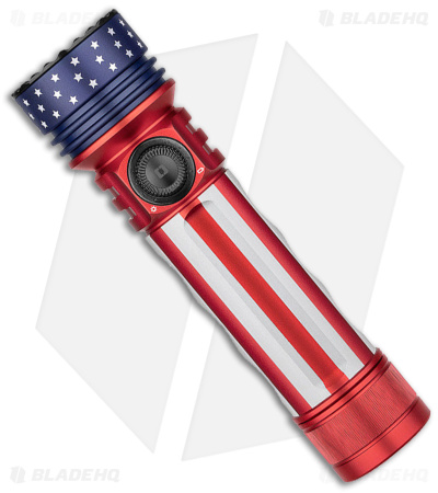 Olight Seeker3 Pro Stars & Stripes Gradient Rechargeable Flashlight(4200 Lumens)