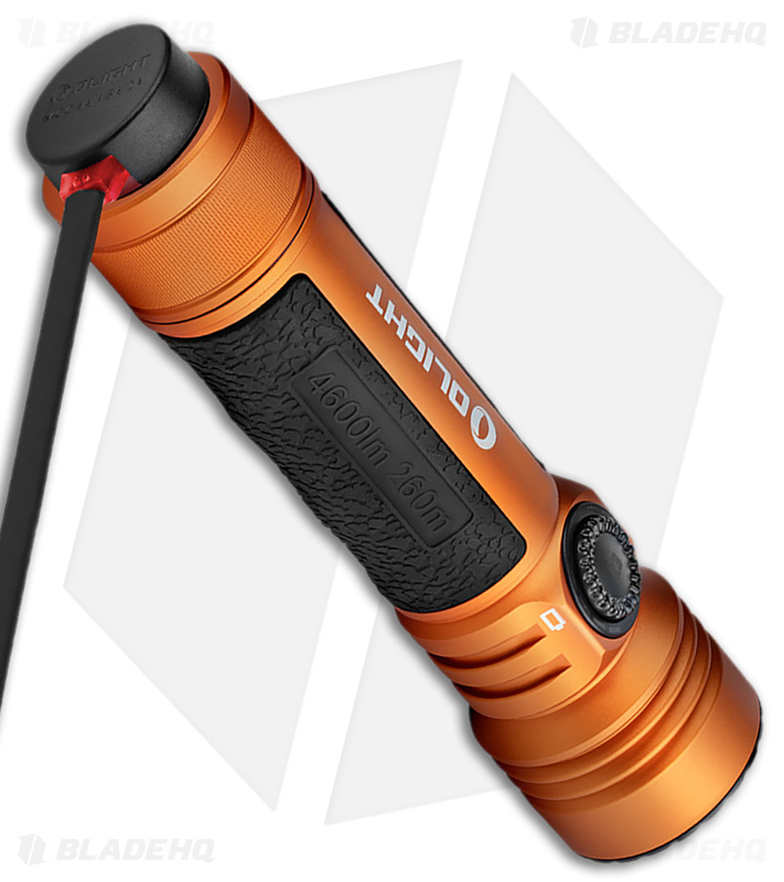 Olight Seeker 4 Pro Orange 4600 Lumens - Blade HQ