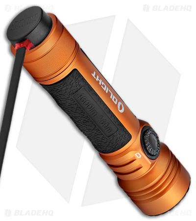 Olight Seeker 4 Pro Rechargeable High Power Flashlight Orange (4600 Lumens)