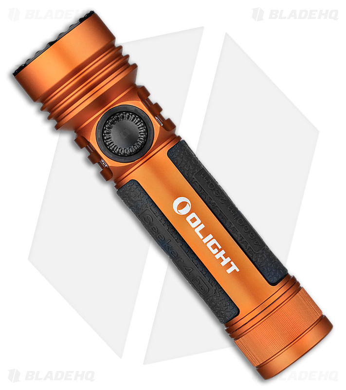 Olight Seeker 4 Pro Orange 4600 Lumens - Blade HQ