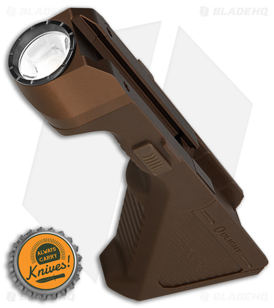 Olight Sigurd Angled Grip Light Desert Tan Alloy - Blade HQ