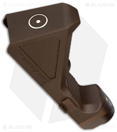Olight Sigurd Angled Grip Light Desert Tan Alloy - Blade HQ