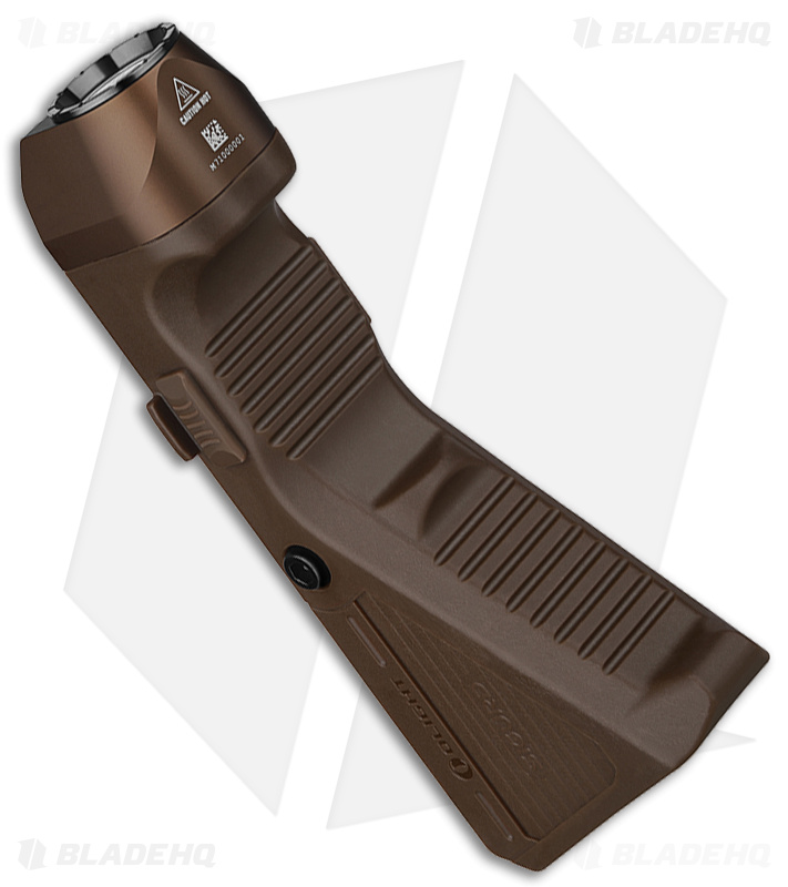 Olight Sigurd Angled Grip Light Desert Tan Alloy - Blade HQ
