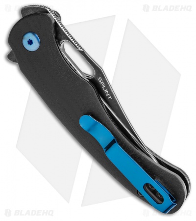 Olight Oknife Splint Liner Lock Knife Black G-10 (3" Black Stonewash)