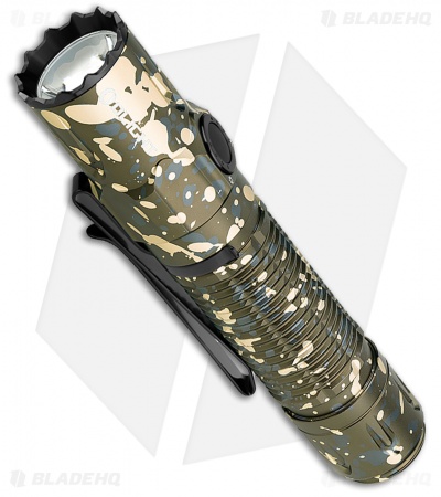 Olight Warrior 3 Rechargeable Flashlight Desert Camo Aluminum (2300 Lumens)