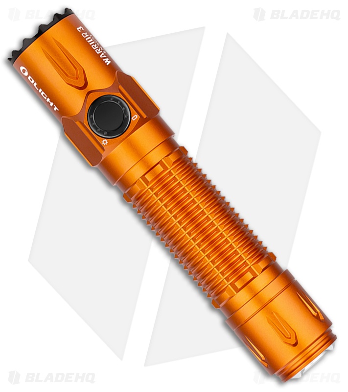 Olight Warrior 3 Flashlight | Orange | Blade HQ