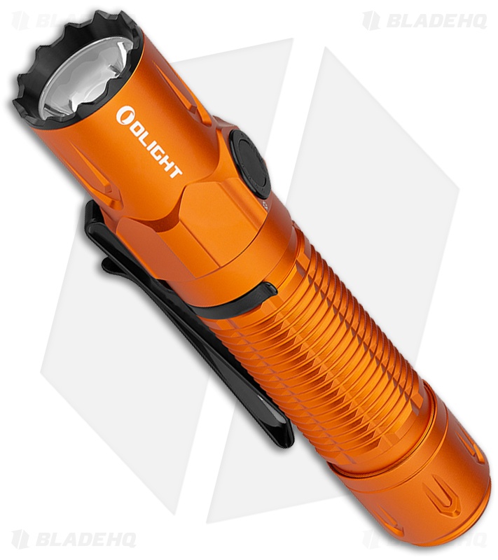 Olight Warrior 3 Flashlight | Orange | Blade HQ