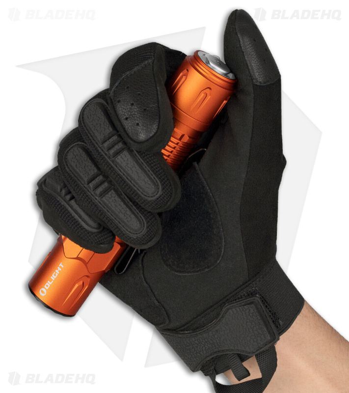 Olight Warrior 3S Flashlight Orange (2300 Lumens) - Blade HQ