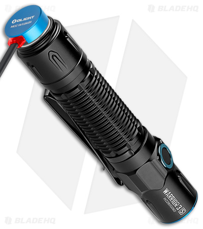 Olight Warrior 3S Tactical Flashlight Black - Blade HQ