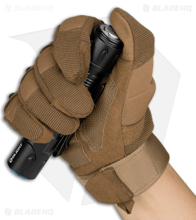 Olight Warrior 3S Tactical Flashlight Black - Blade HQ