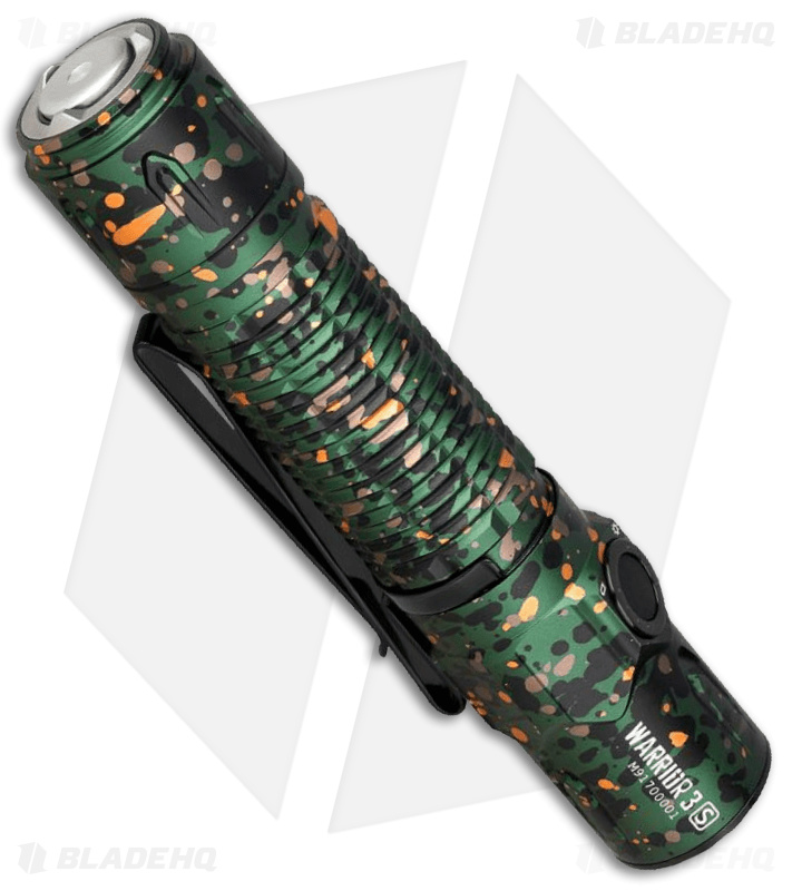 Olight Warrior 3S Tactical Flashlight Camo - Blade HQ