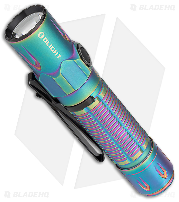 Olight Warrior 3S Flashlight Fire (1850 Lumens) - Blade HQ