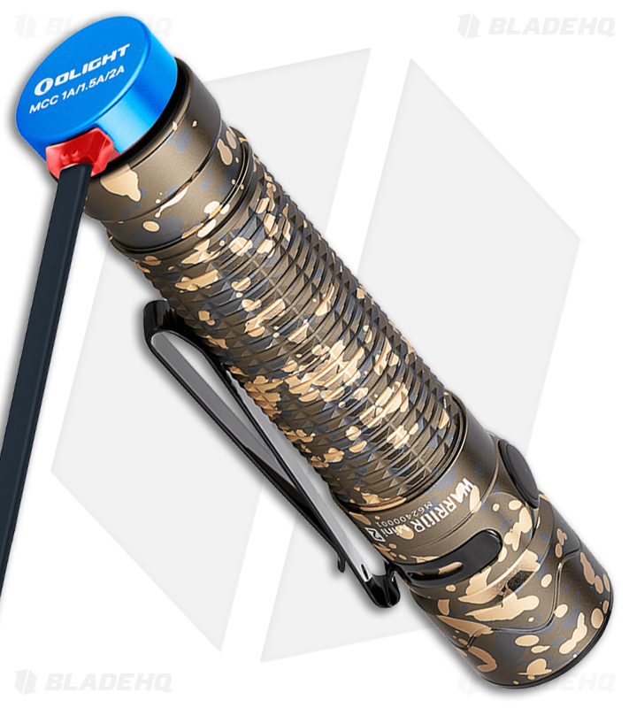 新製品情報も満載 Flashlight 2 Mini Warrior Olight Desert HQ Blade - Aluminum Camo ライト・ランタン