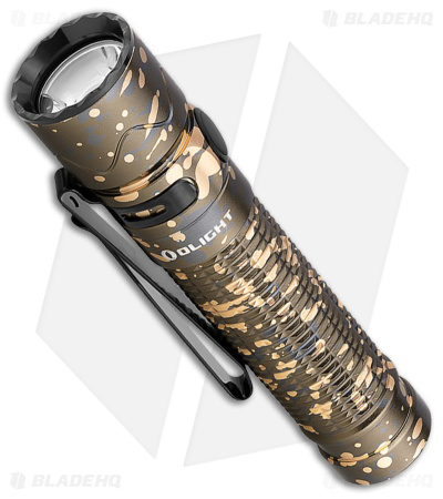Olight Warrior Mini 2 Flashlight Desert Camo Aluminum - Blade HQ